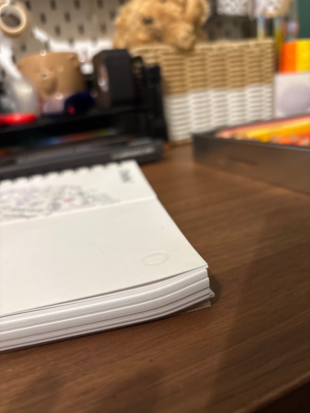 Customer photo review of Ohuhu Bleedproof Double-Sided Marker Pad, Spiral-Bound