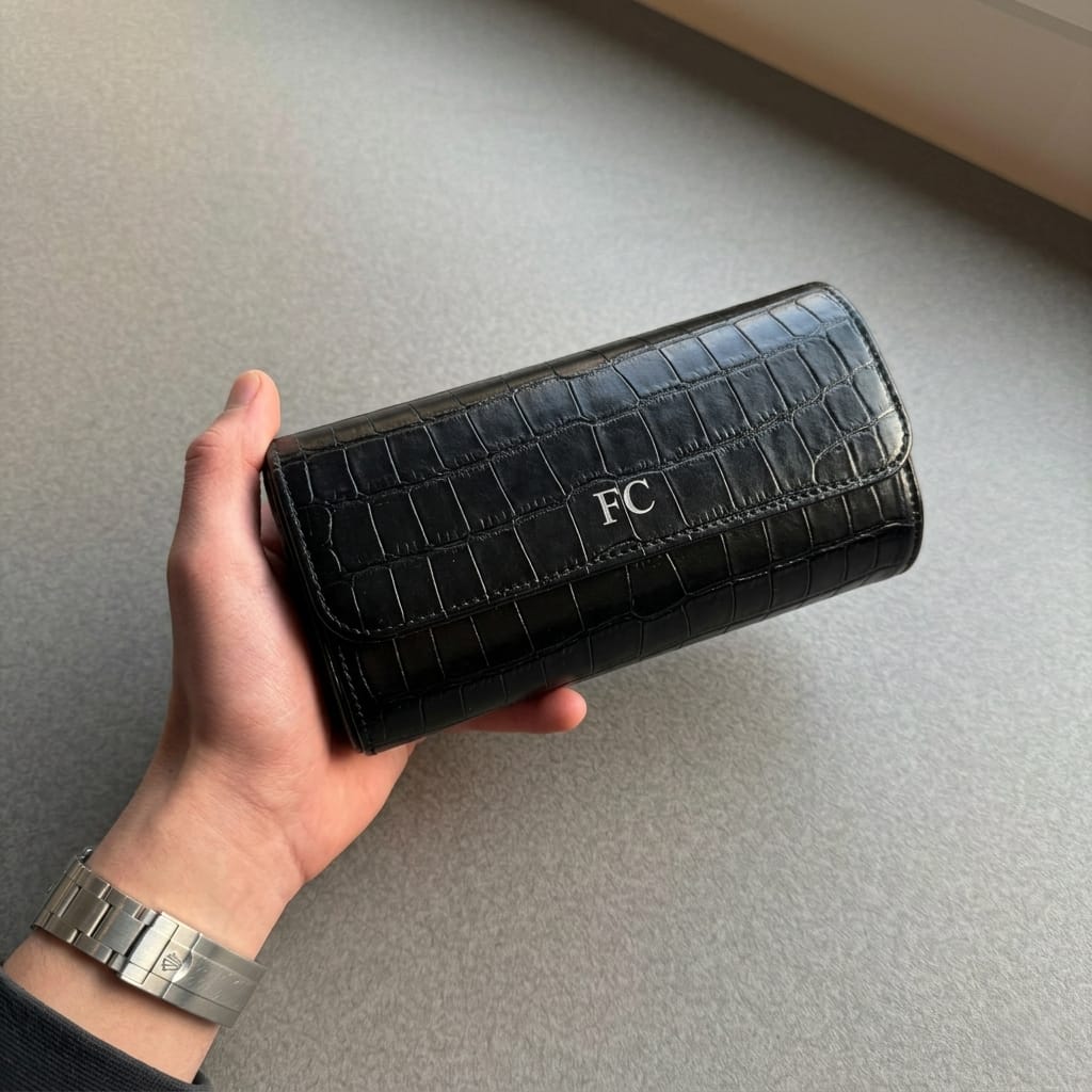 Customer photo review of Watch Holder Croco