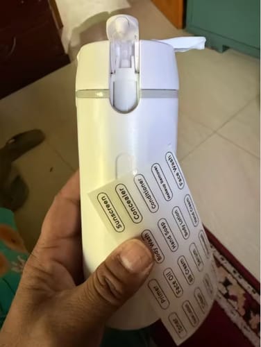 Customer photo review of Dispensador 4 en 1 sin goteos