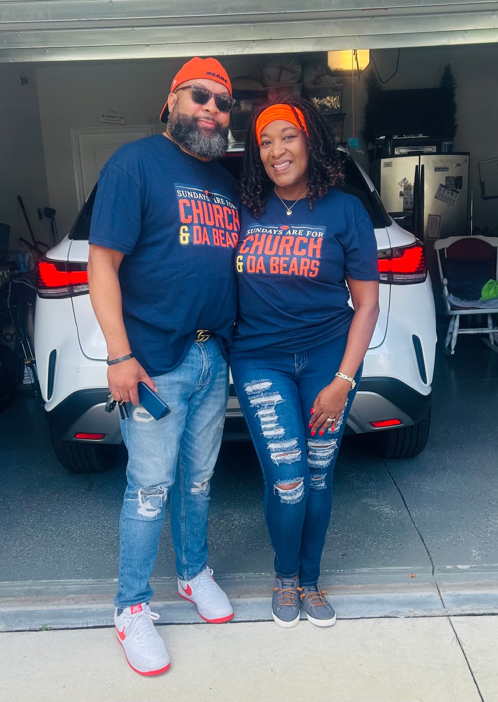 Customer photo review of Sundays For Church & Bears Tee