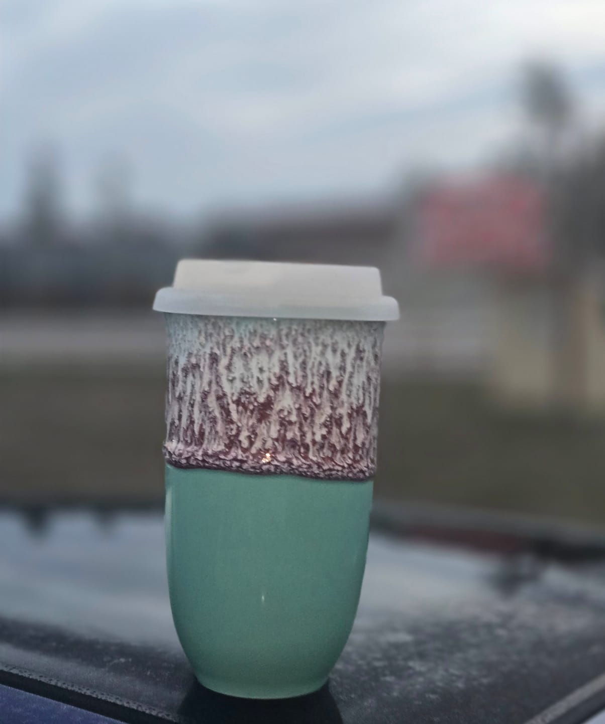 Customer photo review of Coral Pink Cup - 16oz