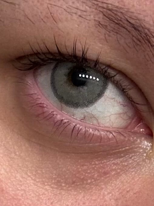 Customer photo review of Night Veil Velvet Gray