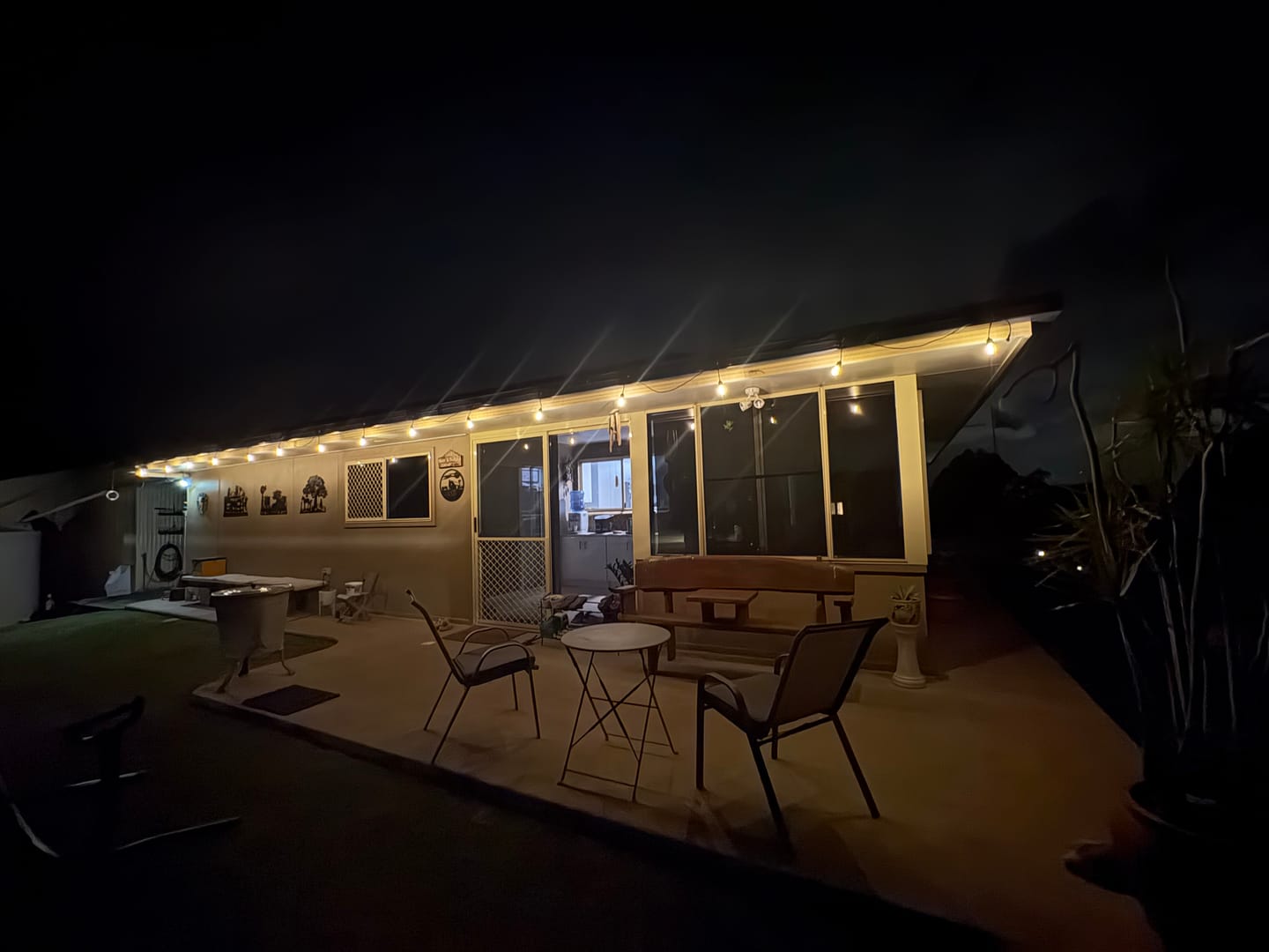 Customer photo review of SolaGarden™ Festoon Lights