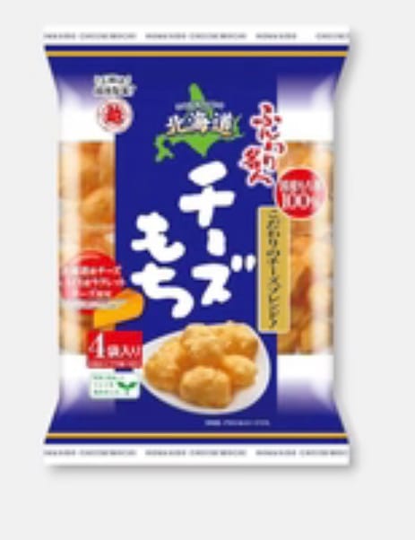 Customer photo review of Echigo Seika Hokkaido Cheese Mochi Snack 66g