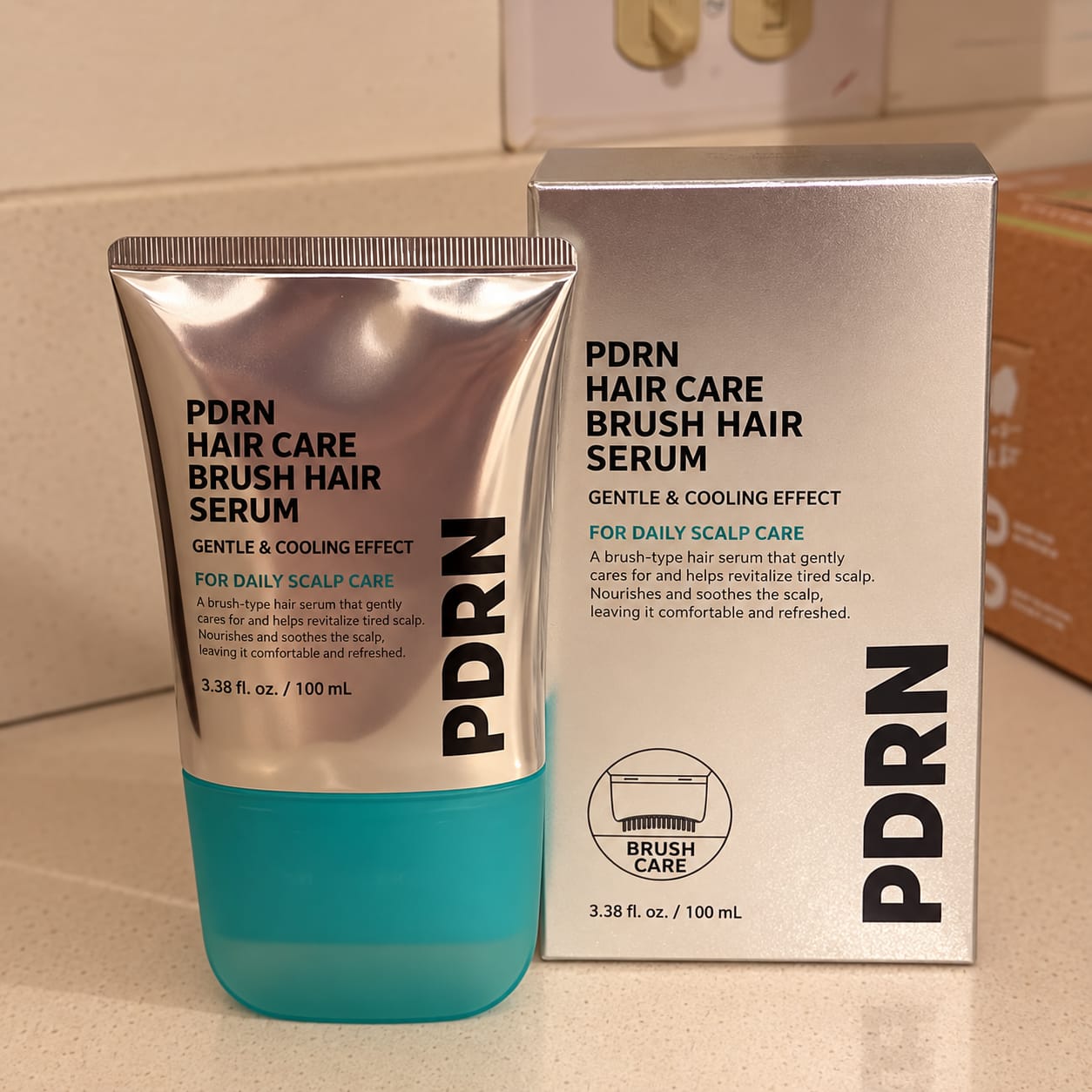 Customer photo review of Verana Glow Sérum con Cepillo para el Cuero Cabelludo