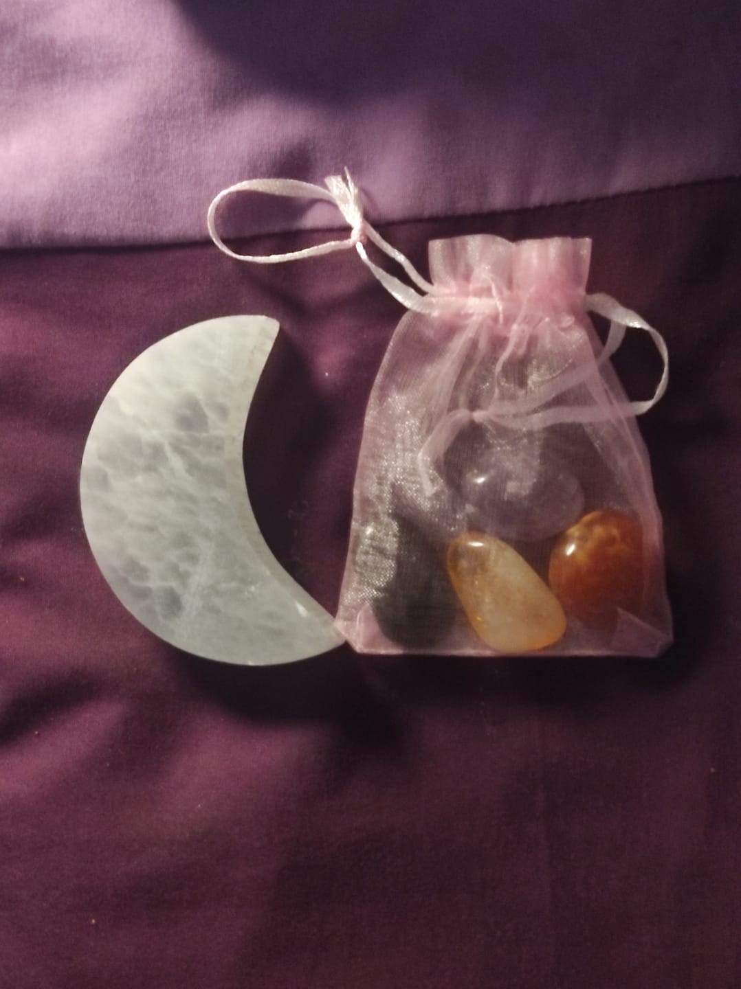 Customer photo review of Kit Minerales de Bolsillo || Energía, Protección y Abundancia