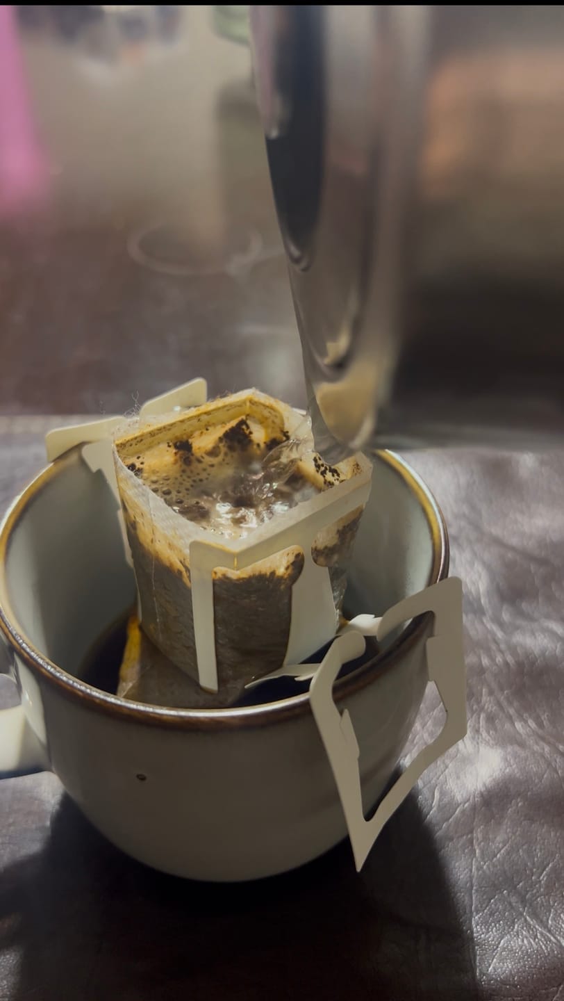 Customer photo review of Drip Coffee | Colombia | Blend Santa Rosa 10 unidades