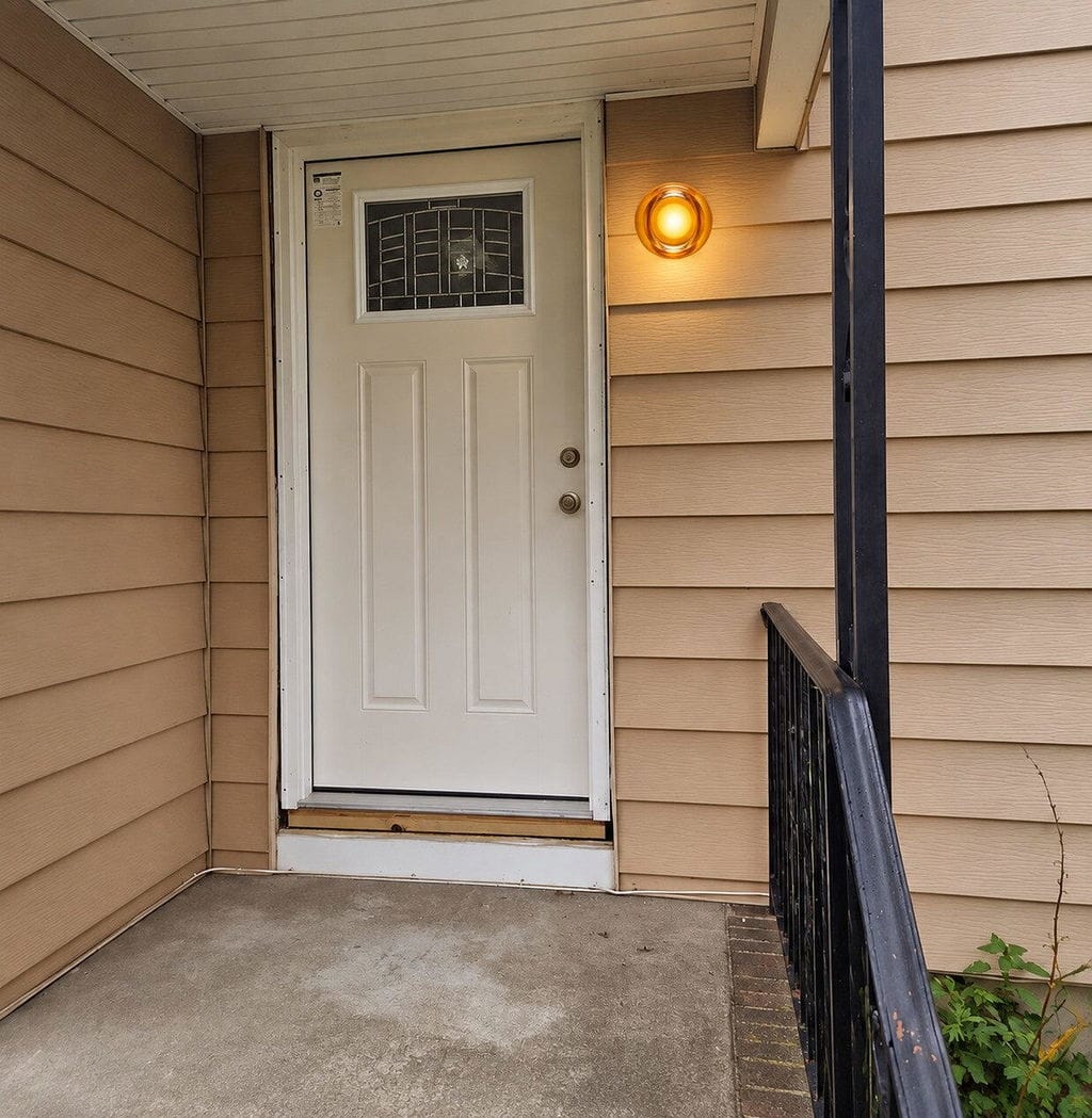 Customer photo review of Outdoor Wall Light, Glass Shade, Wall Sconce, IP65, Integrated LED