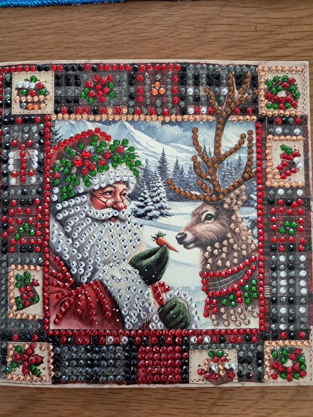 Customer photo review of Yuletide Traditions Christmas Cards