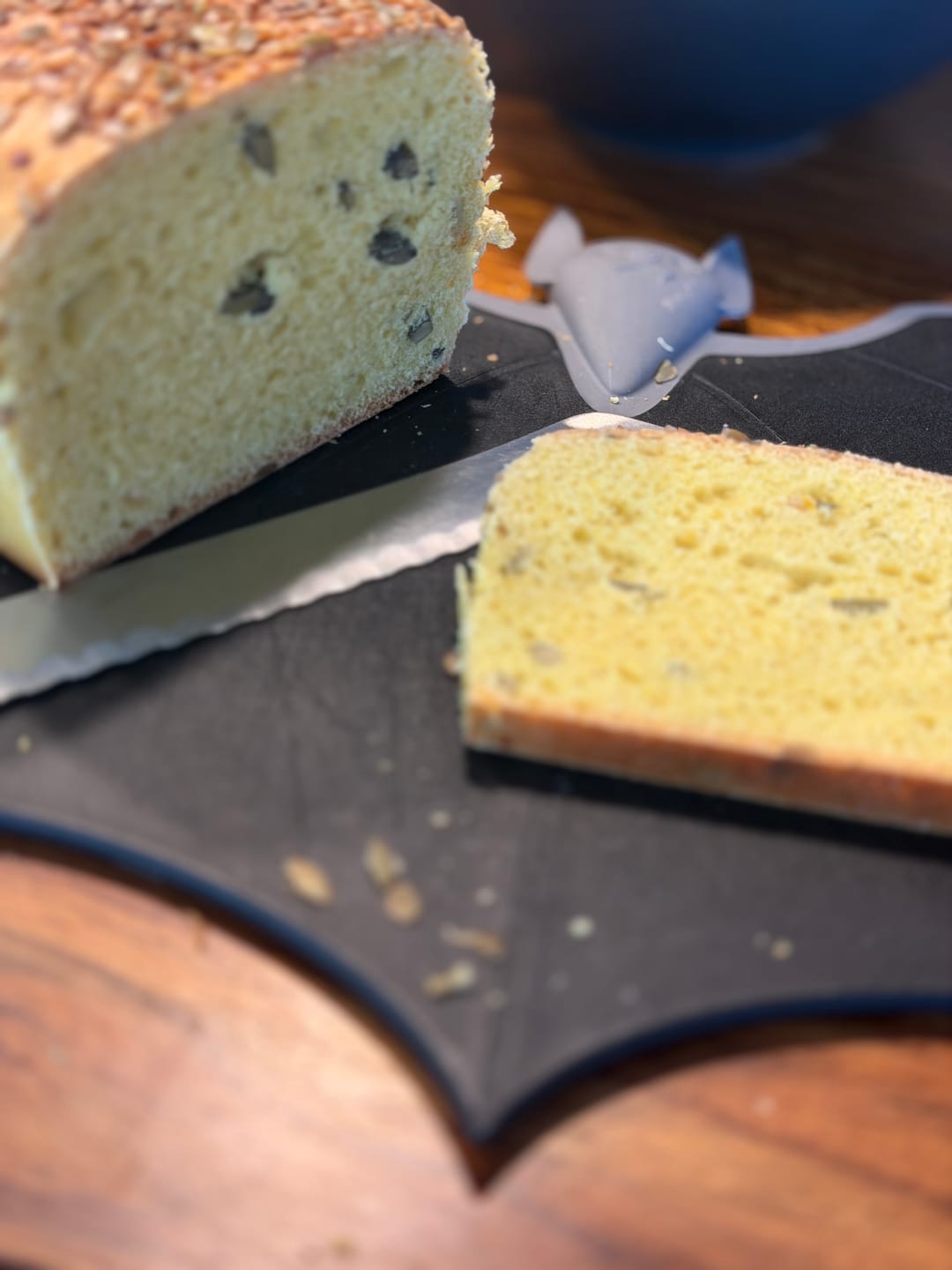 Customer photo review of Faltbares Schneidebrett in Fledermausform – Batty