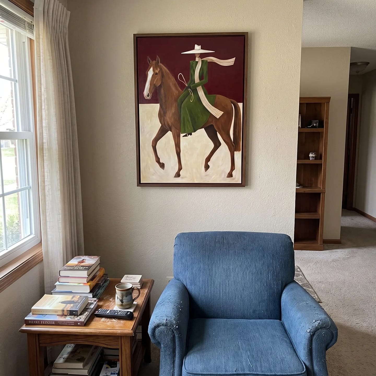 Customer photo review of Western Cowboy Horsewoman in Motion #WC055
