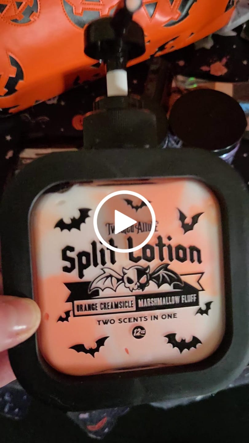Customer video review of Orange Creamsicle & Marshmallow Split Lotion