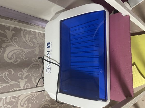 Customer photo review of Sterilizator cu UV Groom-X