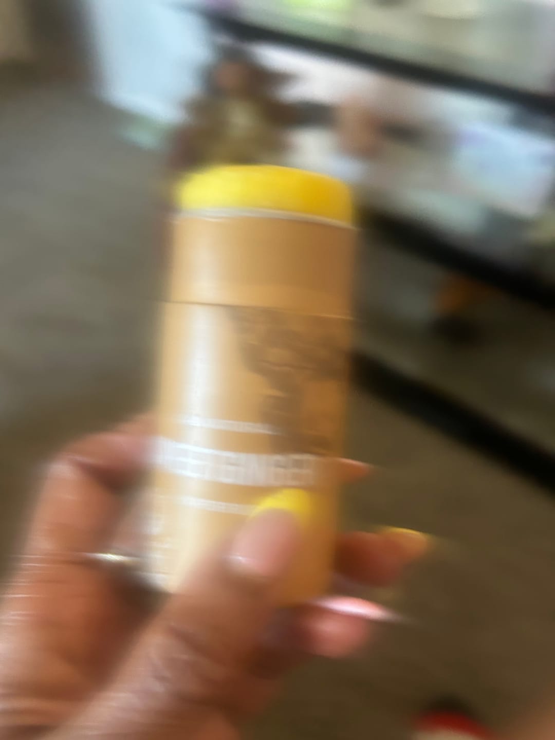 Customer photo review of Sweet Ginger Vapor Rub Stick
