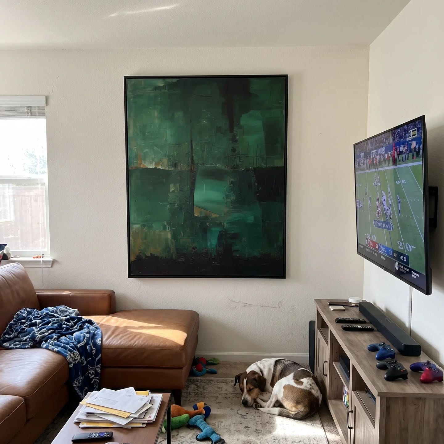Customer photo review of Abstract Quiet Layers #AB004