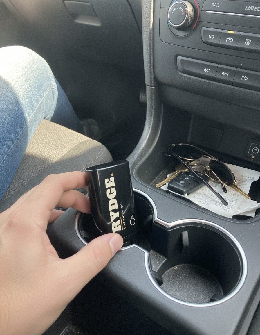 Customer photo review of Rydge Stick — Instant Gray Coverage Stick
