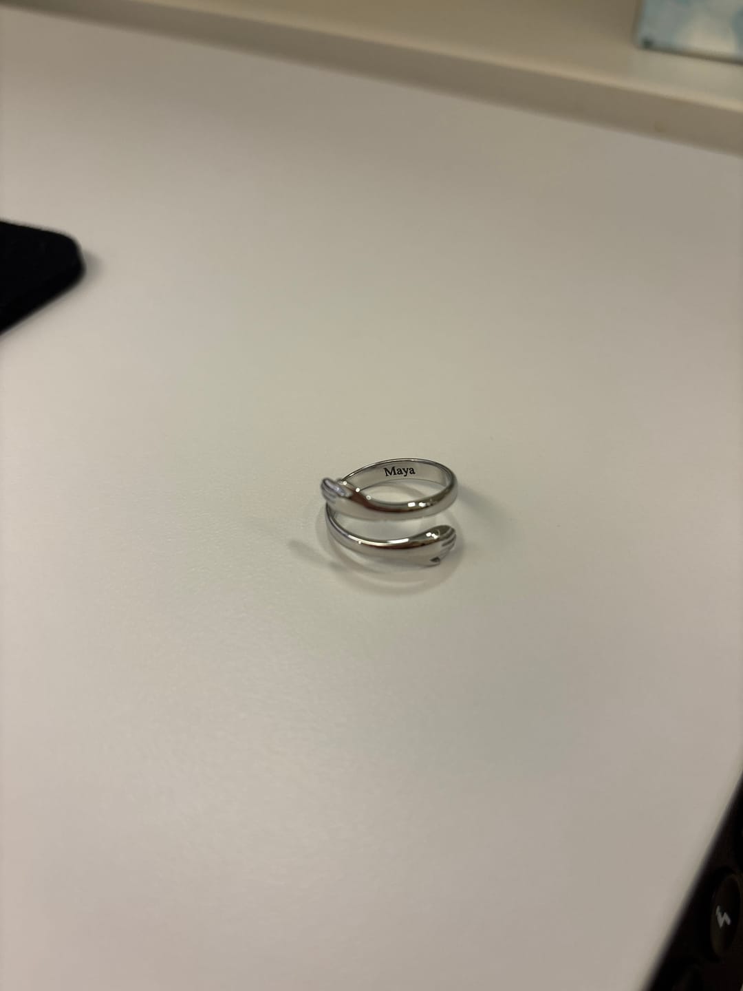 Customer photo review of LovEmbrace Signature Black Gift Box
