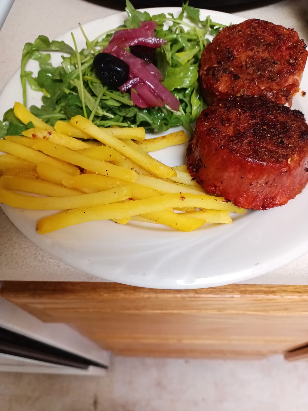 Customer photo review of Thick-Cut Filet (2 Pack)