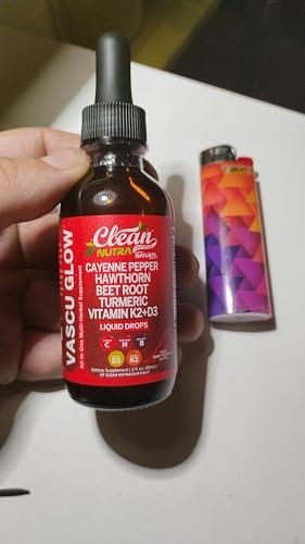 Customer photo review of Cayenne Pepper Herbal Extract Drops with Hawthorn Berry, Turmeric & Panax Ginseng, 2 fl oz