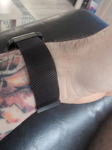 Customer photo review of Correa milanés en negro