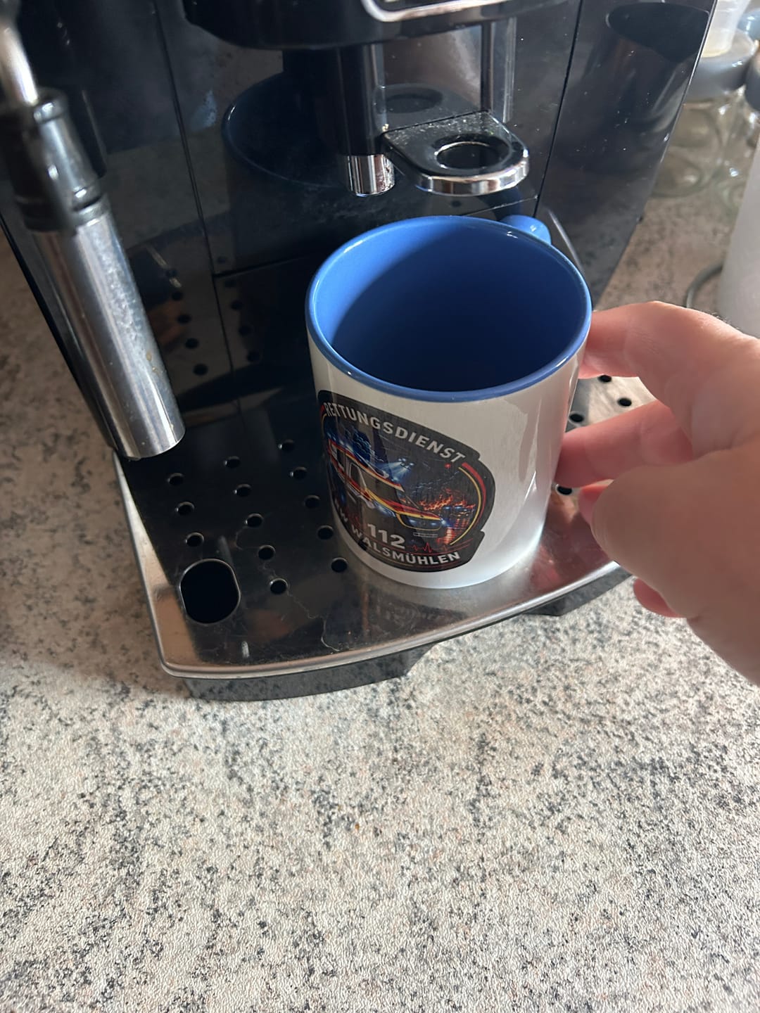 Customer photo review of Tassen mit Logo bedrucken – ab 10 Stück 325ml - Spülmaschinenfest
