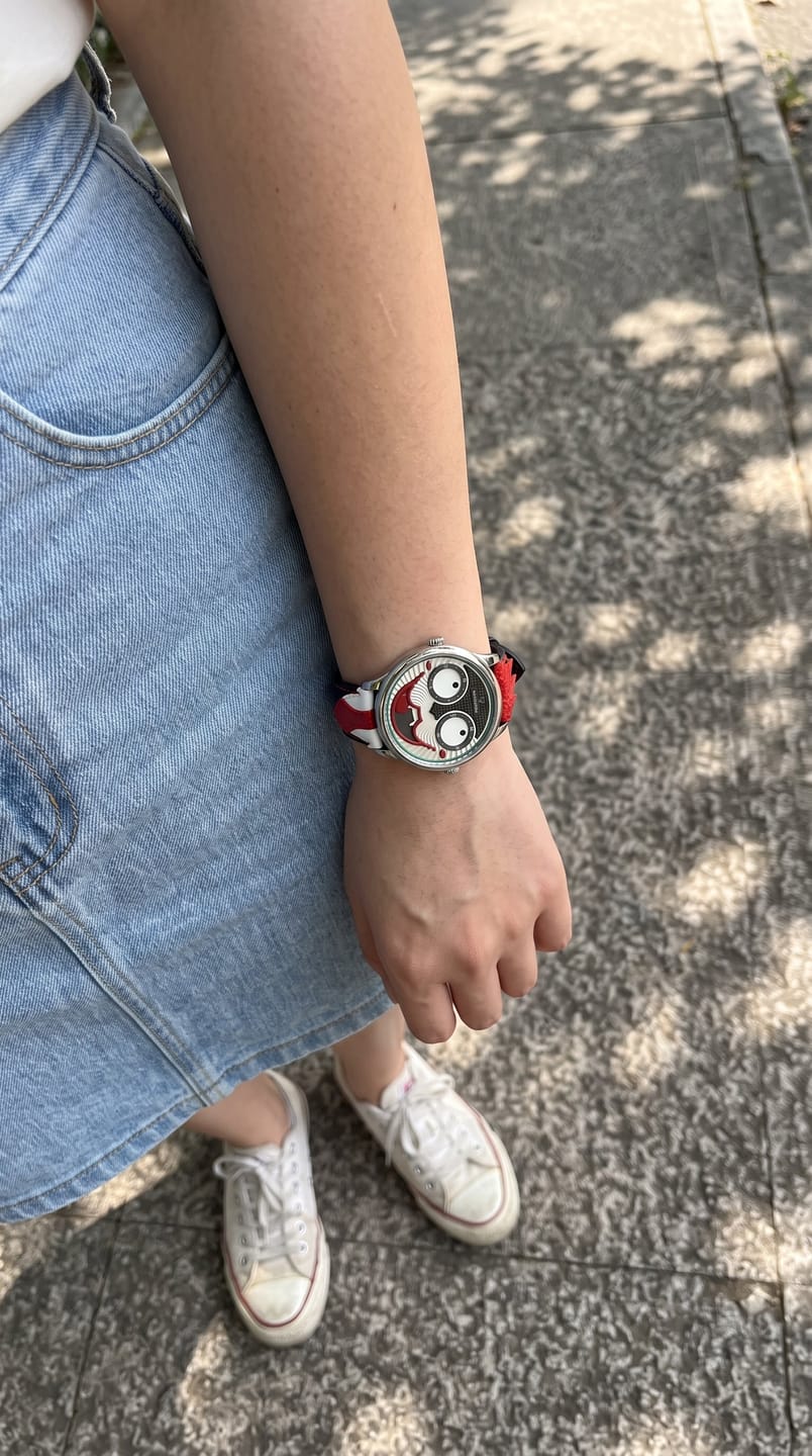 Customer photo review of Fairwhale FW-5600 JESTER – Rotating-Eye Men's Quartz Watch