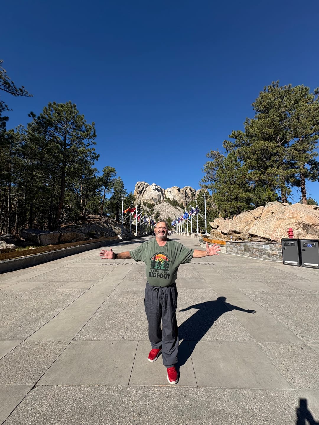 Customer photo review of Finding Bigfoot Premium Tee