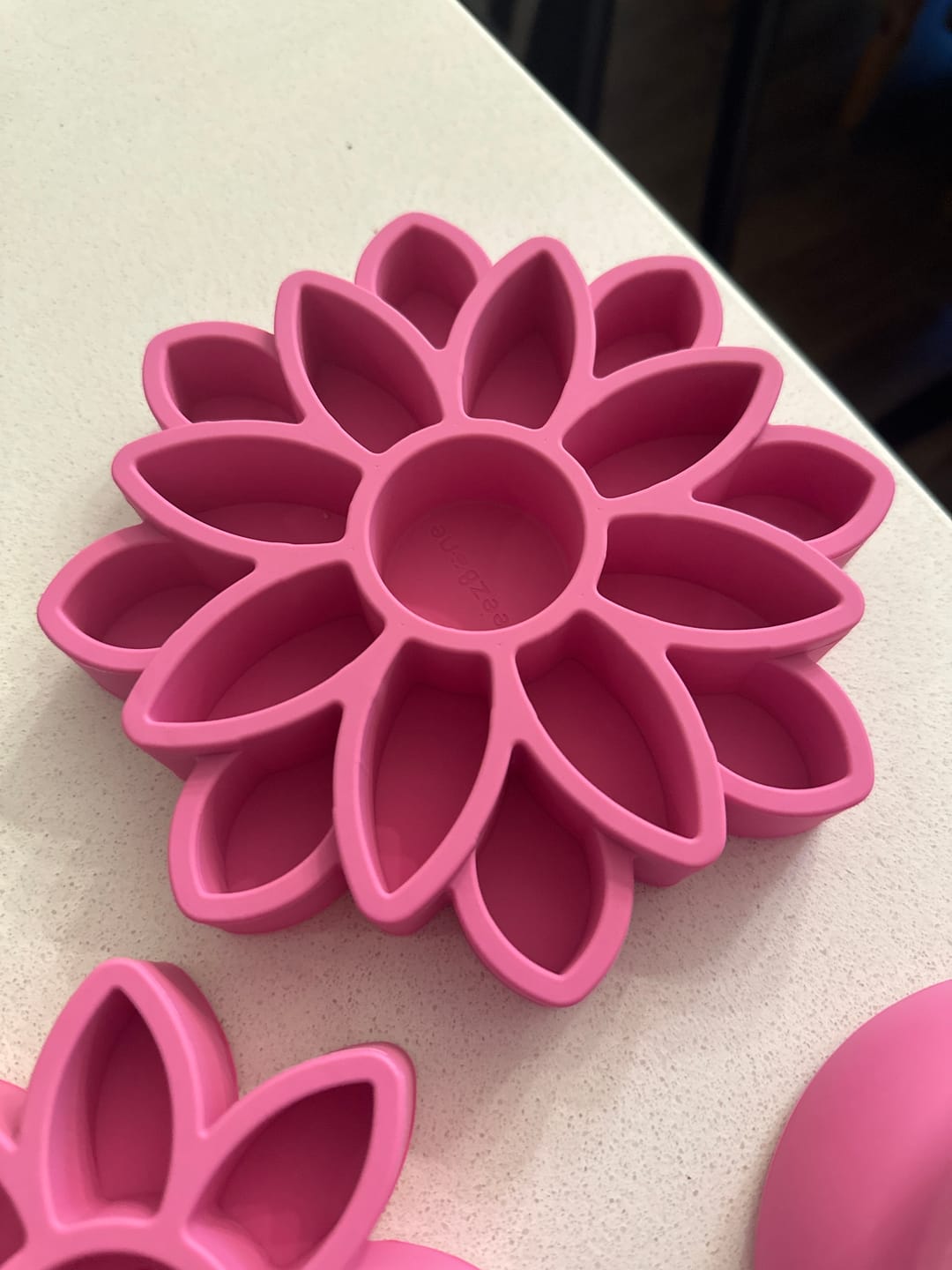Customer photo review of FreezSunflower - Interactive Frozen Sunflower Dog Chew For Tough Chewers