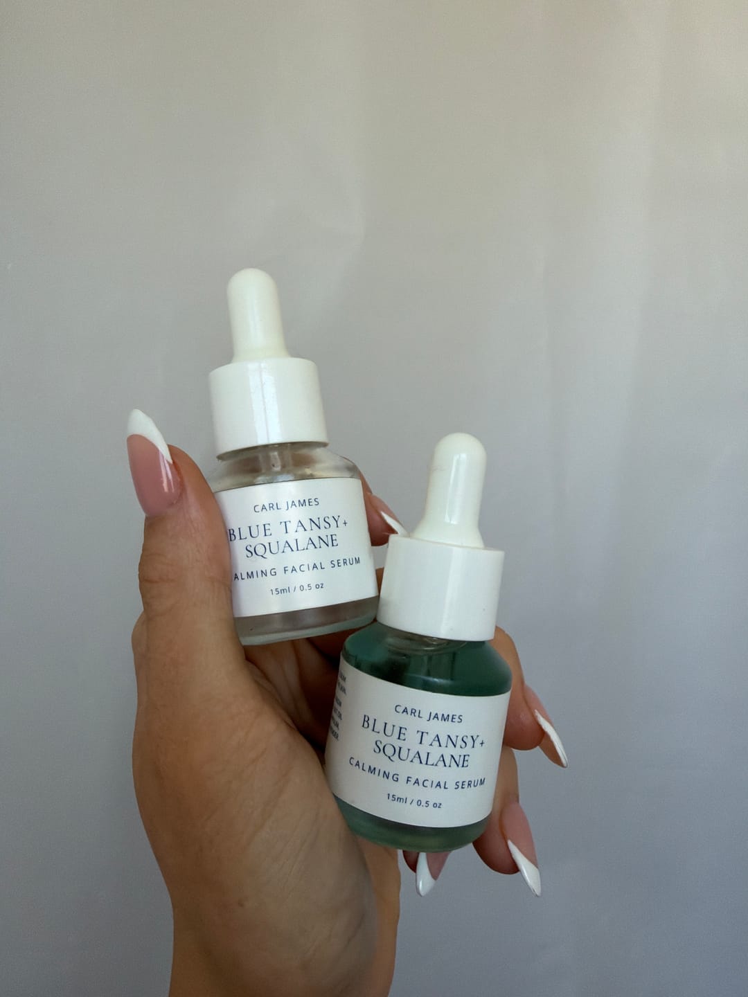 Customer photo review of 02. BLUE TANSY + SQUALANE FACIAL SERUM