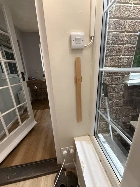 Customer photo review of Chausse-pied magnétique en bois
