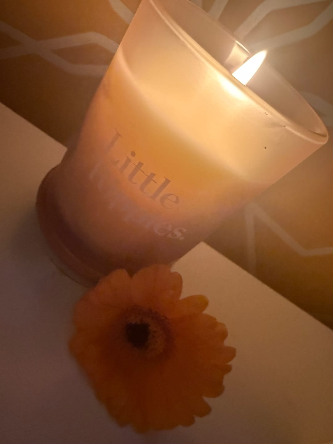 Customer photo review of Mulled Wine Candle GWP