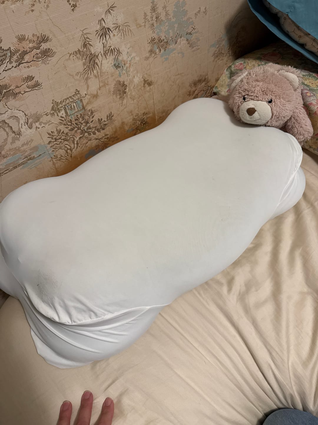 Customer photo review of Cloud Cooling Pillow Case
