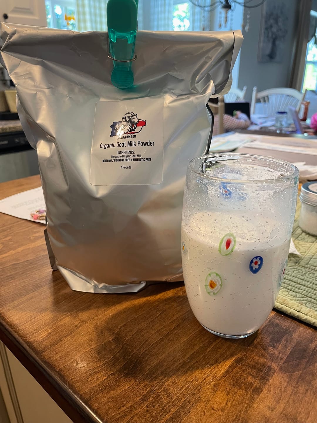 Customer photo review of Organic Goat Milk Powder