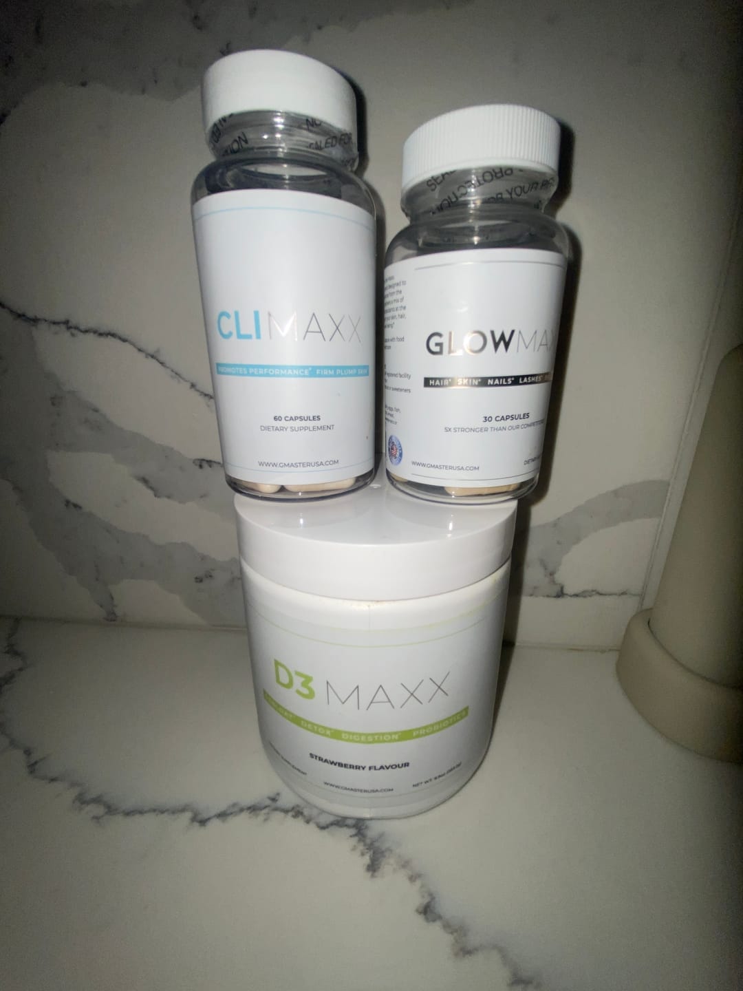 Customer photo review of GLOW MAXX
