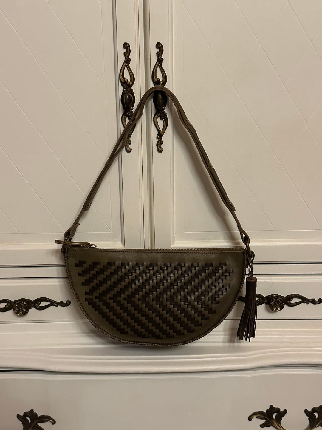 Customer photo review of Terracotta Woven Biggie Bee