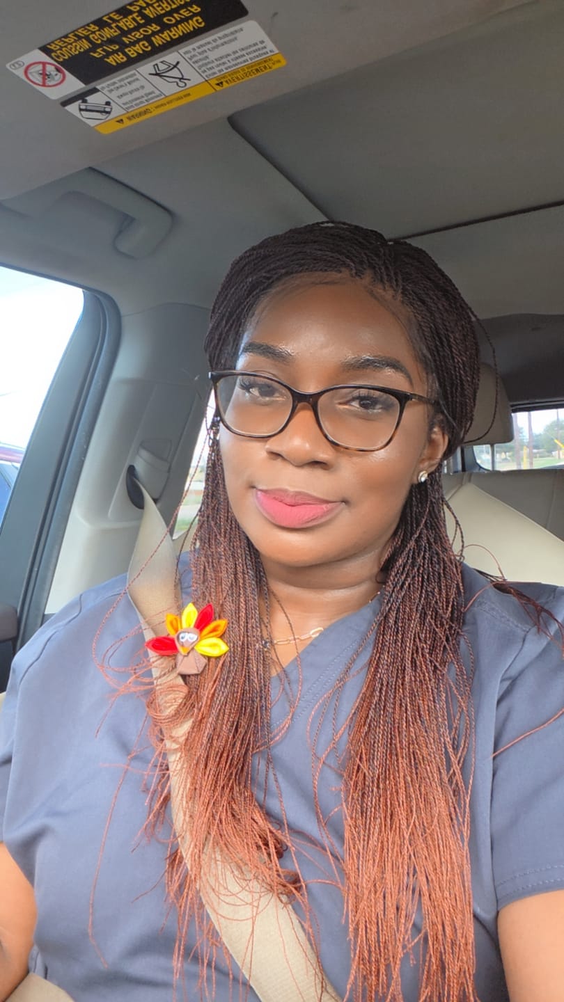 Customer photo review of Mica - Micro Senegalese Twist Pre Bleached Swiss HD Full Lace Knotless Braids Wig 799 Strands