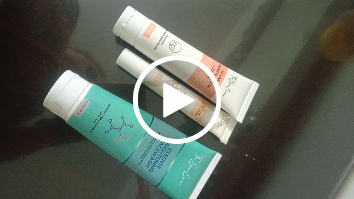 Customer video review of Pack of 2 Face Pigmentation Cream