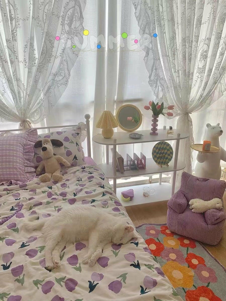 Customer photo review of Pleated Shade Ceramic Table Lamp, Beige Base, 28 cm, Plug In