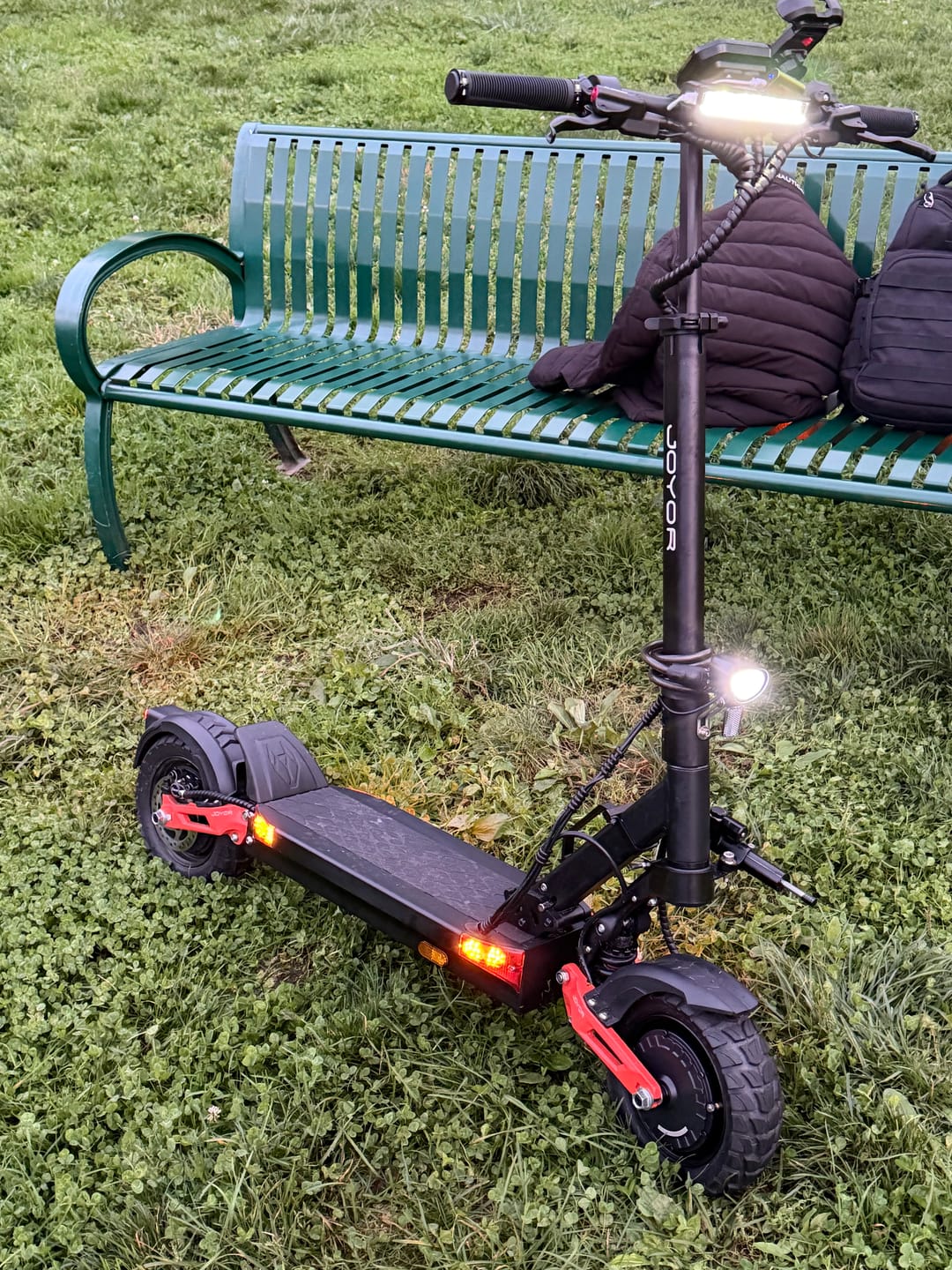 Customer photo review of JOYOR T10 Dual-Motor NFC Electric Scooter