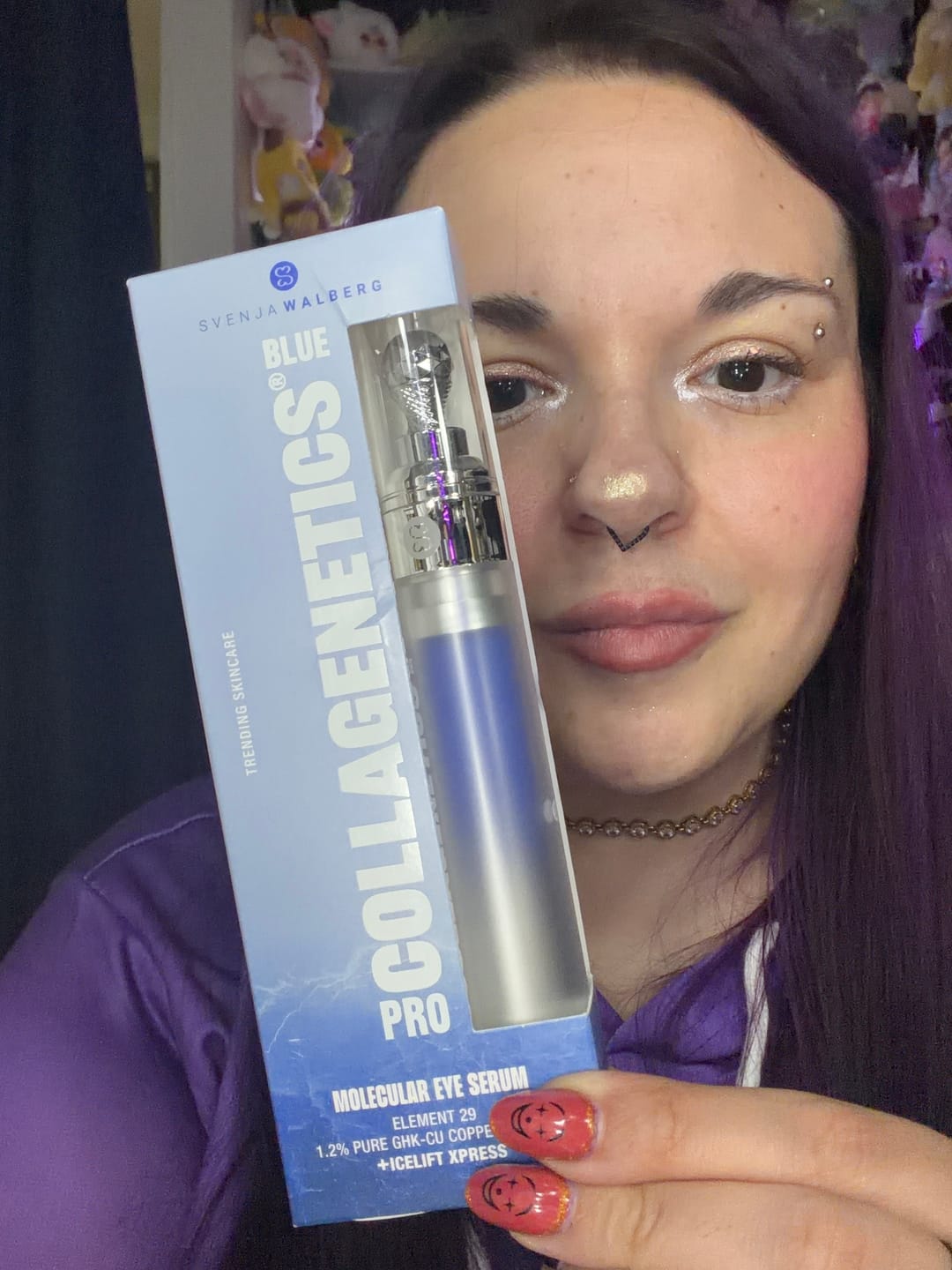 Customer photo review of BLUE COLLAGENETICS® PRO