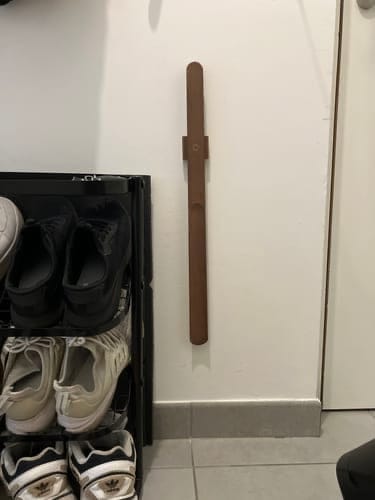 Customer photo review of Chausse-pied magnétique en bois