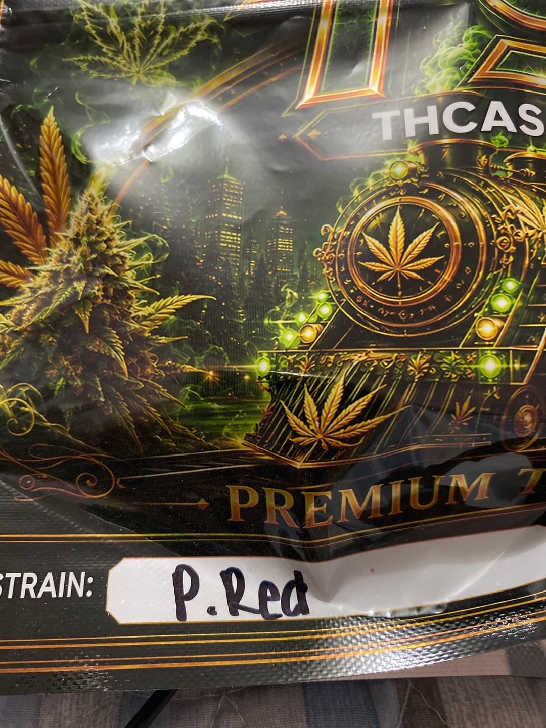 Customer photo review of Panama Red THCA Flower