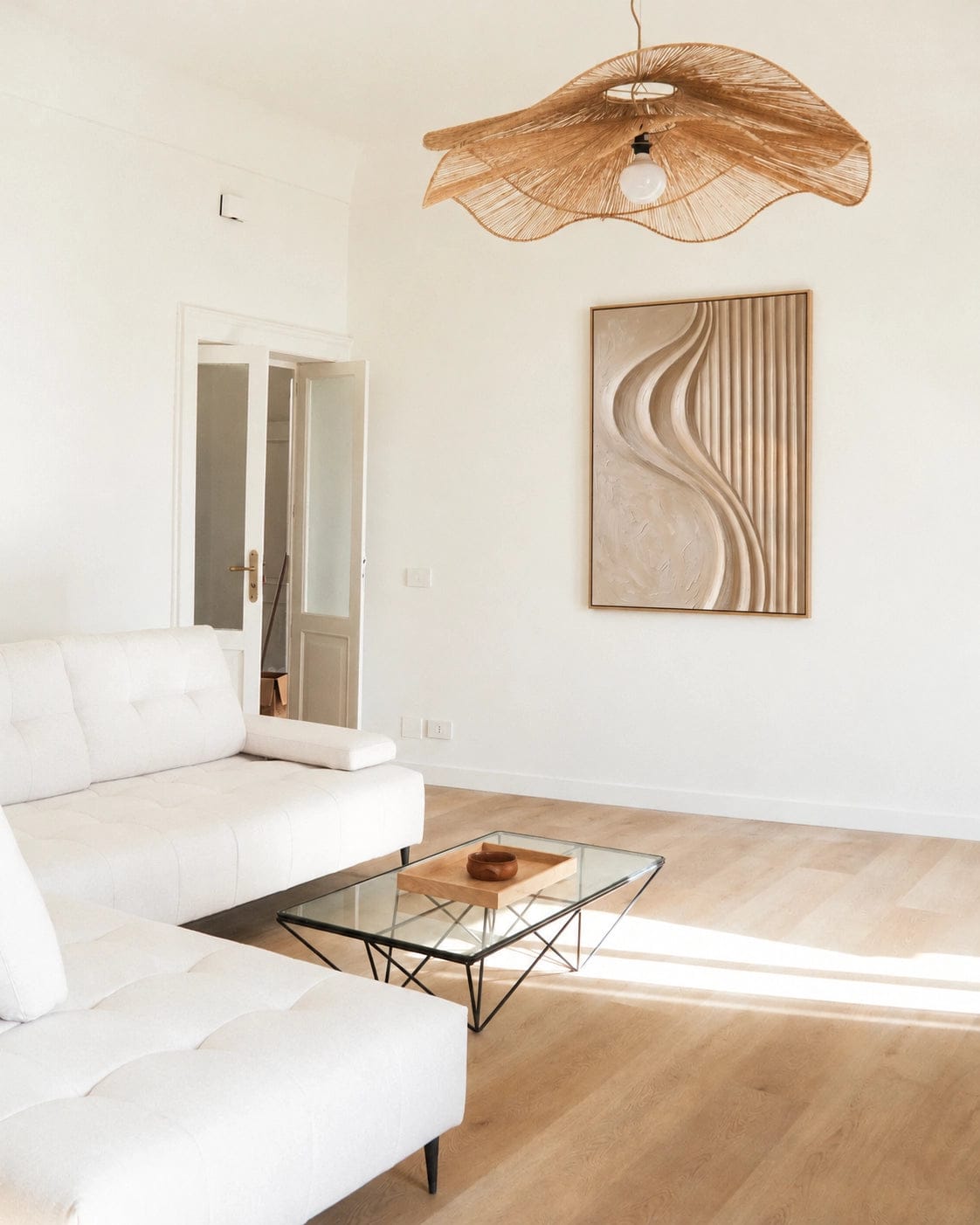 Customer photo review of Textured & Impasto Art｜Sandstone Linear Flow