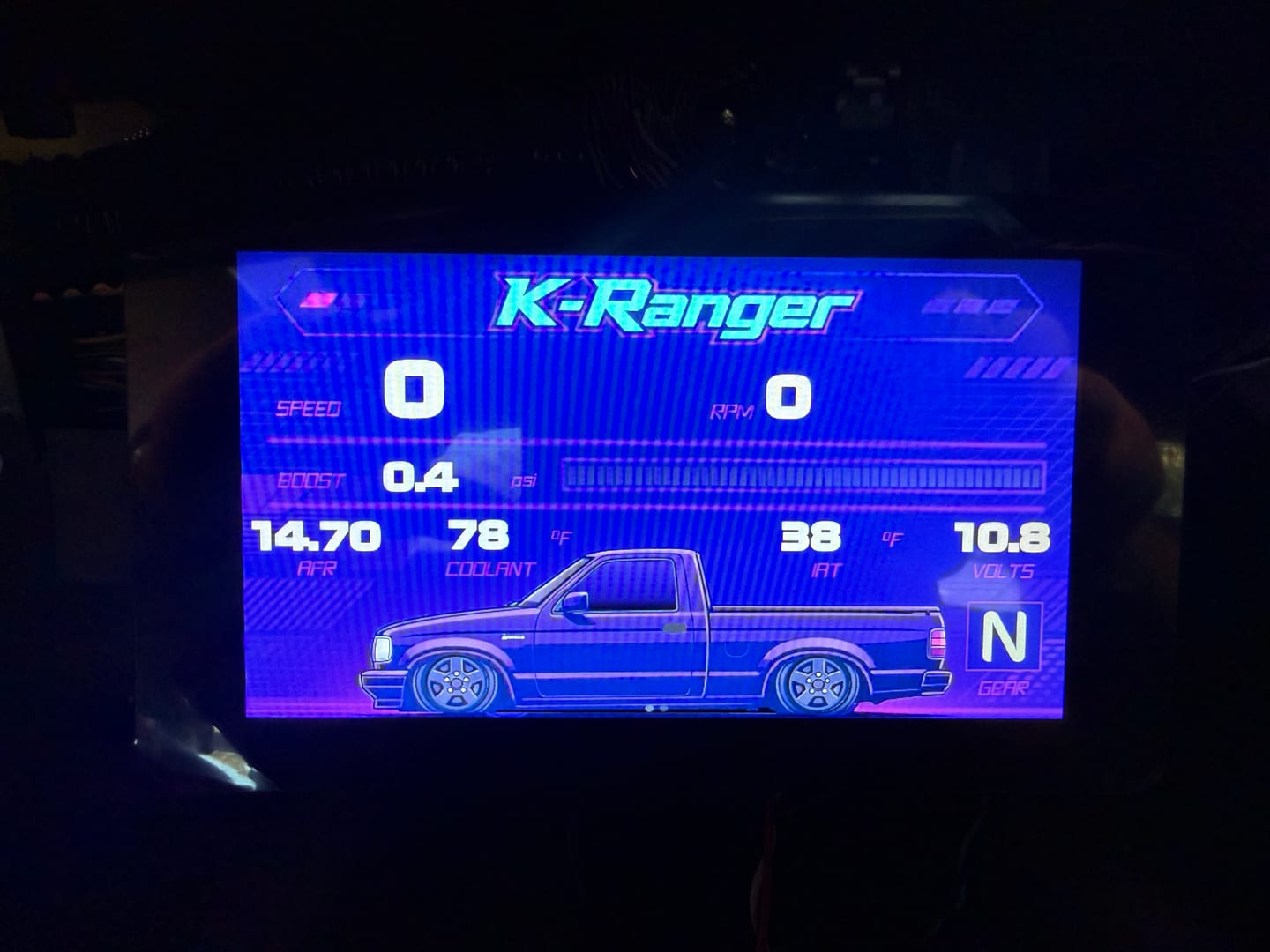 Customer photo review of PowerTune Digital Dash V5 (optional GPS)