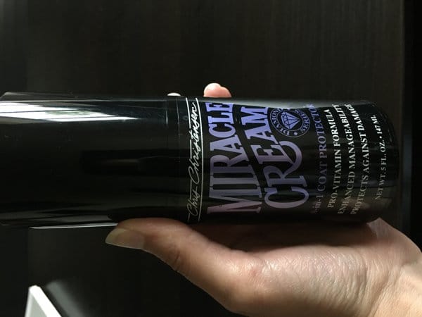 Customer photo review of Chris Christensen Diamond Miracle Cream 142 gr