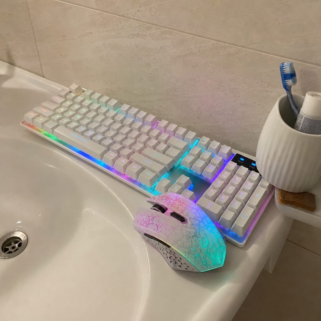 Customer photo review of Gaming Set tastatura i miš