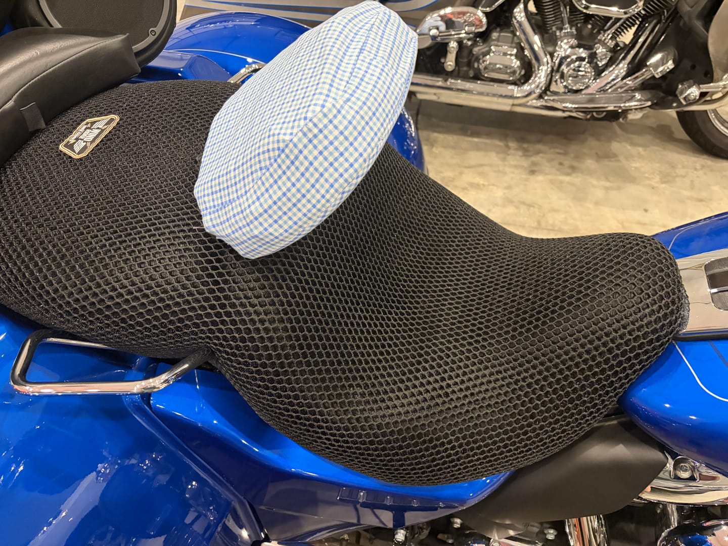 Customer photo review of Wind Rider Seat Cover
