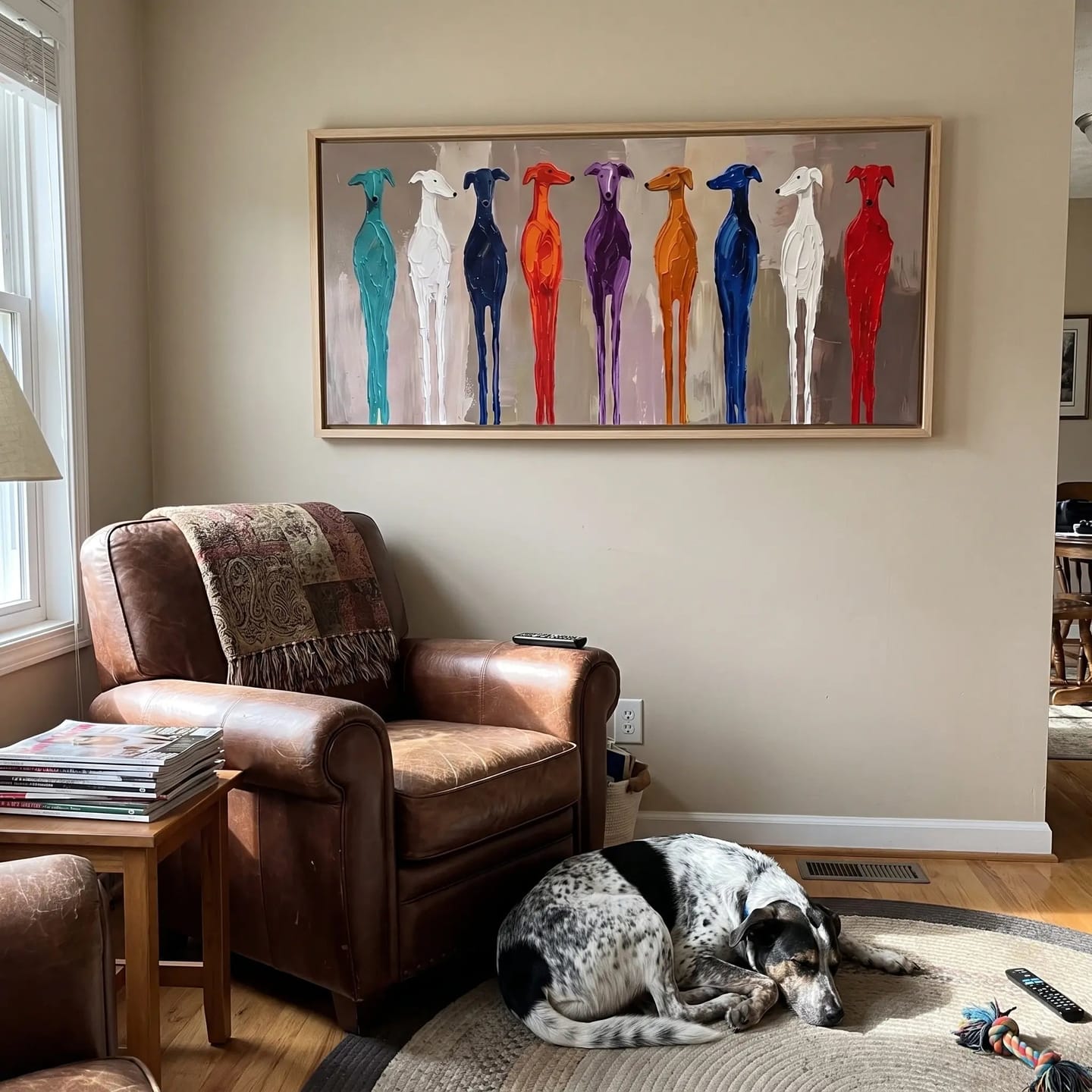 Customer photo review of Animal Art Birds in Painted Rhythm #AN415