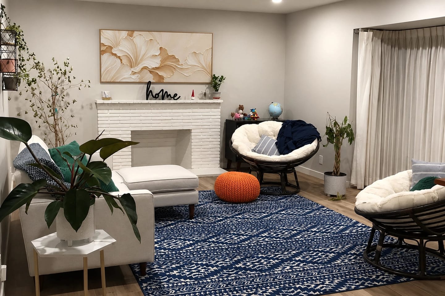 Customer photo review of Textured & Impasto Art | Sculpted Bloom Horizon