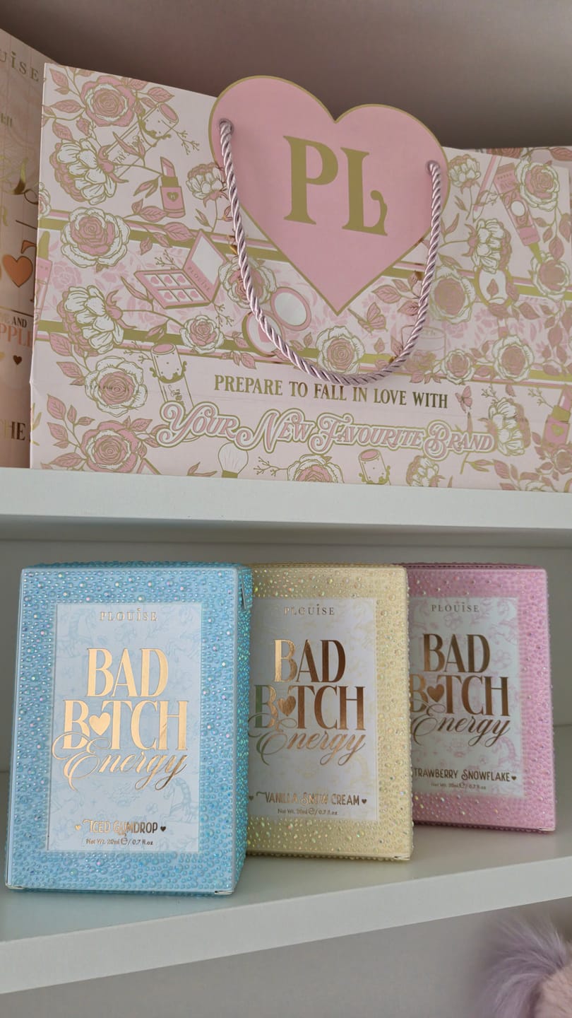 Customer photo review of Crystal Bad Bitch Energy Christmas Lip Conditioner & Lip Oil Duo